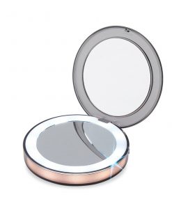 Miroir de maquillage miroir Compact lumière Led